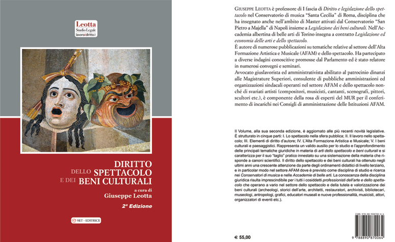 Diritto dello Spettacolo e dei Beni Culturali (seconda edizione)